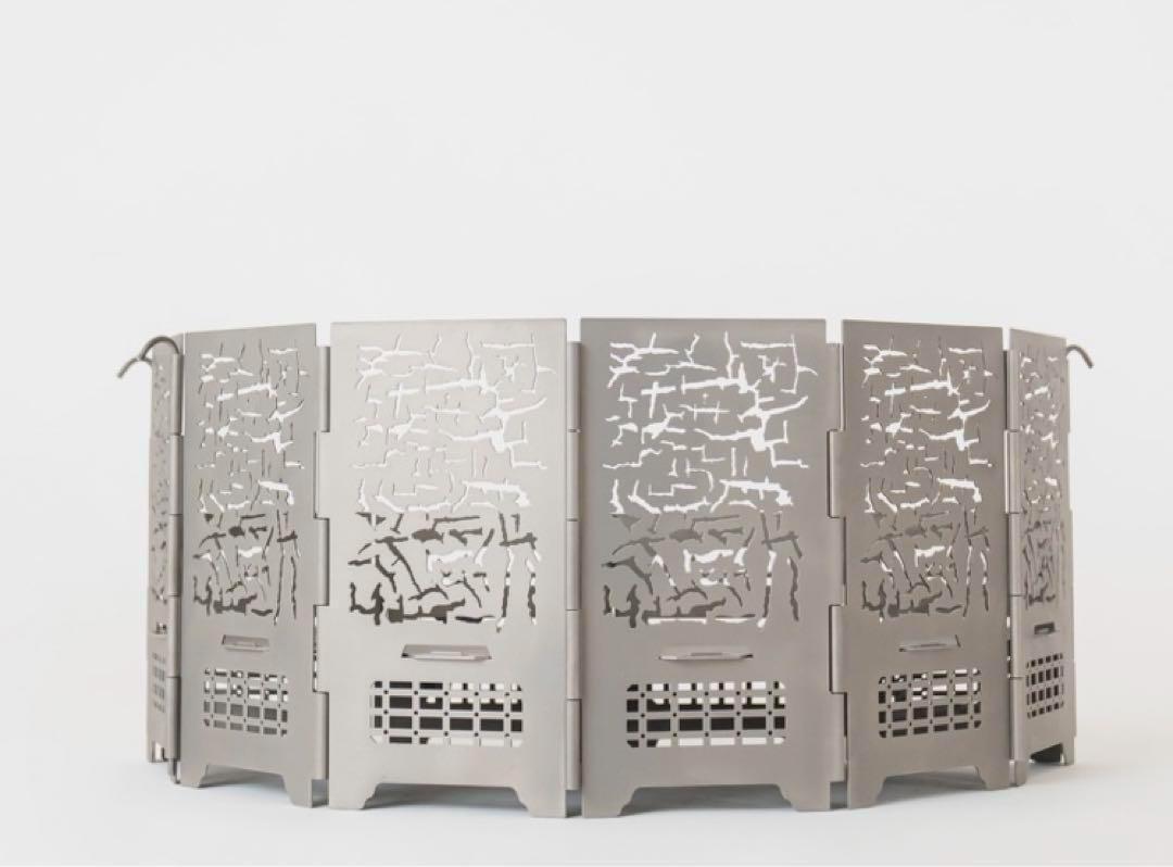 【希少コラボ】ナチュモン×サンゾー工務店 RODAN クラック焚き火台 09aeee3f0e244ec31258888bd10434