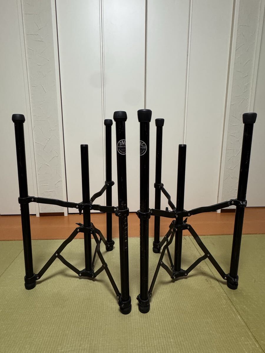 マイネルTMCコンガスタンド旧モデル 中古品 動作良好 廃盤 MEINL TMC マイネル ラテンパーカッション コンガスタンド 黒 2