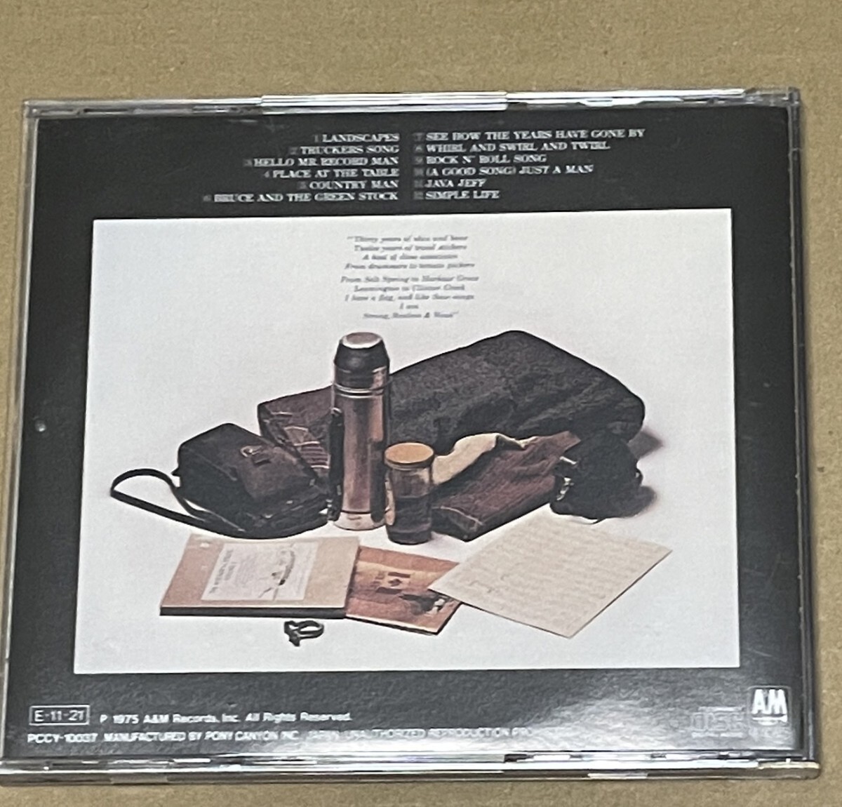 送料込 Valdy - See How The Years Have Gone By 国内盤CD / ヴォルディ / PCCY10037_画像3