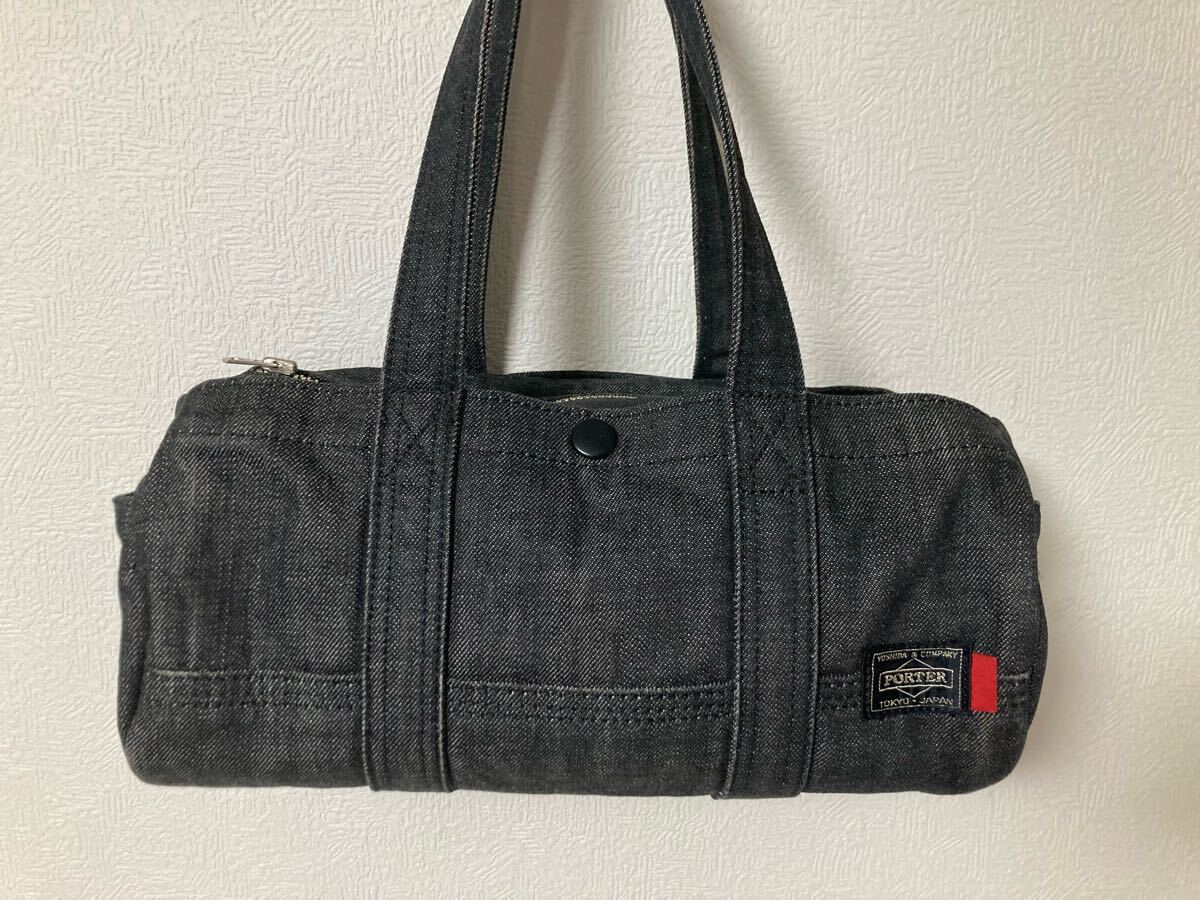 ポーター ×リーバイス コラボ デニムボストンバッグ PORTER×Levi's ポーター×リーバイス コラボ ミニボストンバッグ デニム生地