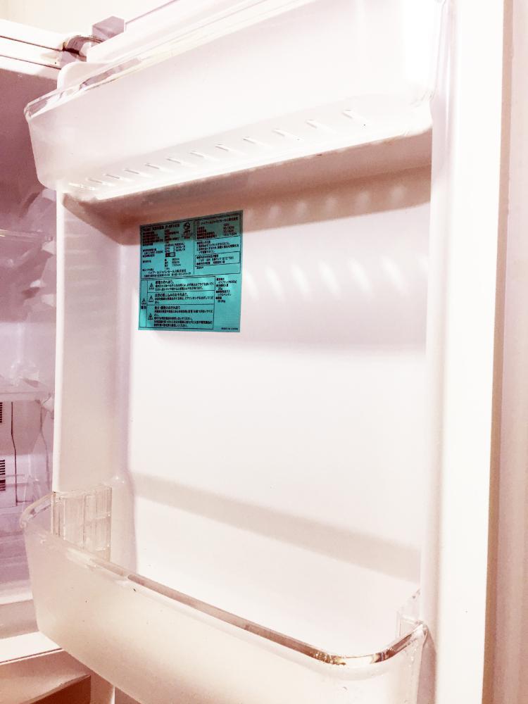 ◆送料無料★ 中古★Haier☆138L☆2ドア冷蔵庫☆右開き☆大量保存できる2段式フリーザー!!☆霜取り不要!!【◆JR-NF140K-W】◆B7O_画像5