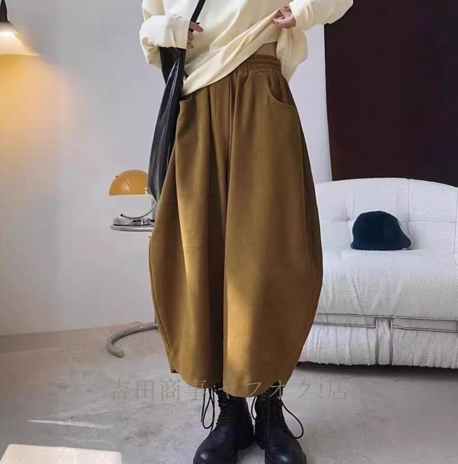 * новый товар casual .... брюки powa-n. распростроняться ba Rune брюки большой размер талия резина свободно широкий брюки .