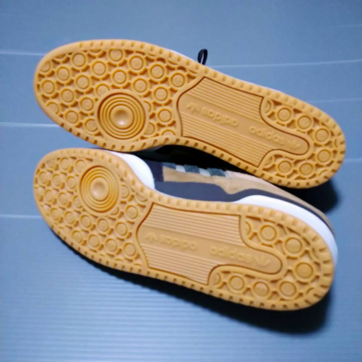 即決★未使用アディダスフォーラム84★28.5cmアルミナ×ブランチ×ブラウン_画像8