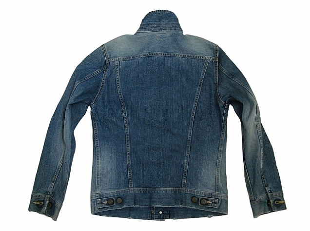 日本製 Lee 94828 ジージャン M リー USED加工モデル タテ落ち_画像7