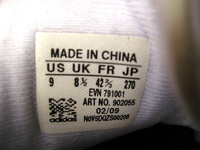 adidas アディダス 27cm 紫 スウェード パープル スケートボーディング skateboarding 白ライン_画像2