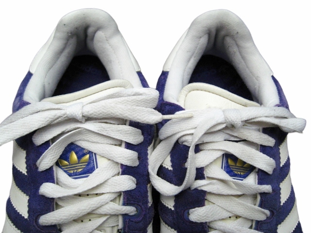 adidas アディダス 27cm 紫 スウェード パープル スケートボーディング skateboarding 白ライン_画像6