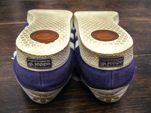 adidas アディダス 27cm 紫 スウェード パープル スケートボーディング skateboarding 白ライン_画像7