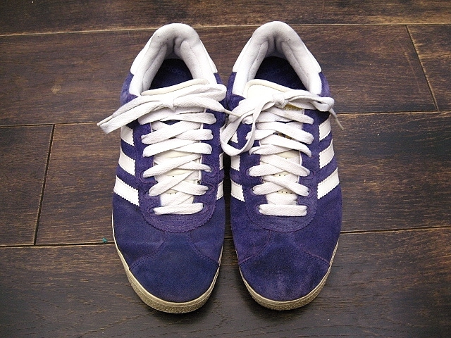 adidas アディダス 27cm 紫 スウェード パープル スケートボーディング skateboarding 白ライン_画像4