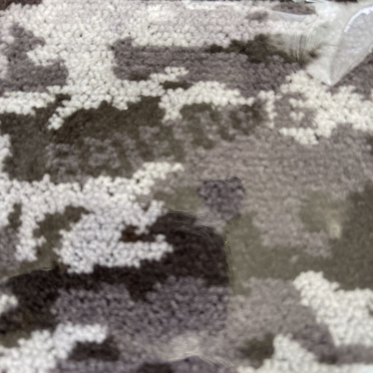 送料無料BRIEFING GOLFブリーフィング迷彩CAMO HAND TOWELウォッシュタオルBGロゴランダム編地柄ジャカード汗拭きクラブ拭き濃淡Gray新品_画像2