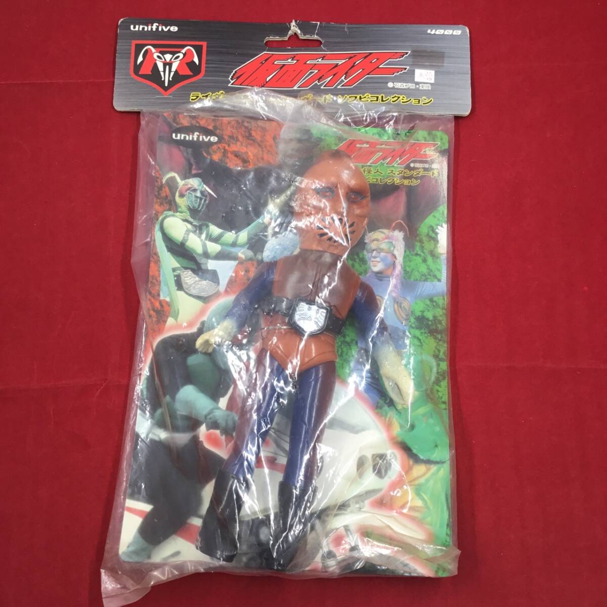 ユニファイブ　ライダー怪人　スタンダードソフビ　さそり男　2000年製 ユニファイブ ライダー怪人 スタンダードソフビ さそり男 2000年製