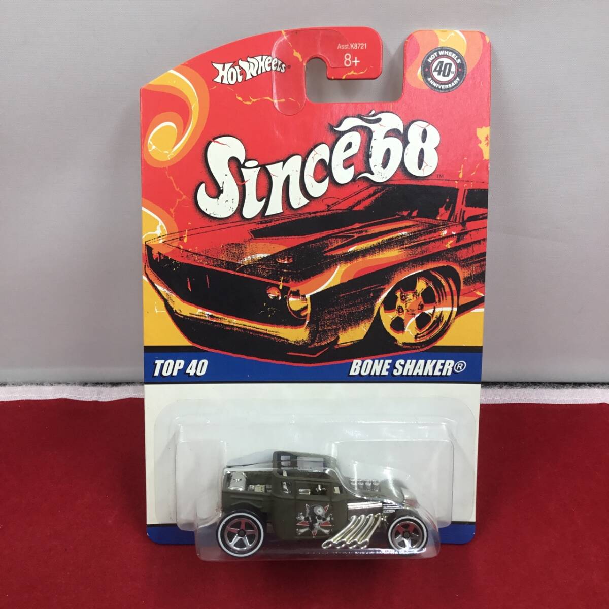 MATEL マテル Hotwheels ホットウィール Since68 Bone Shaker ボーンシェイカー L2842 Asst.K8721 未開封品の画像1