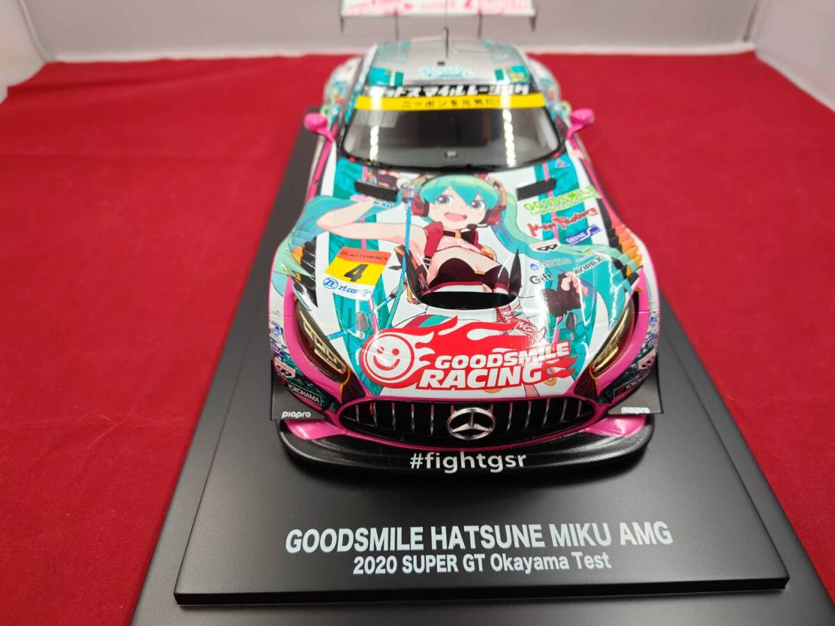 1/18 グッドスマイル 初音ミク AMG 2020 SUPER GT Okayama Test