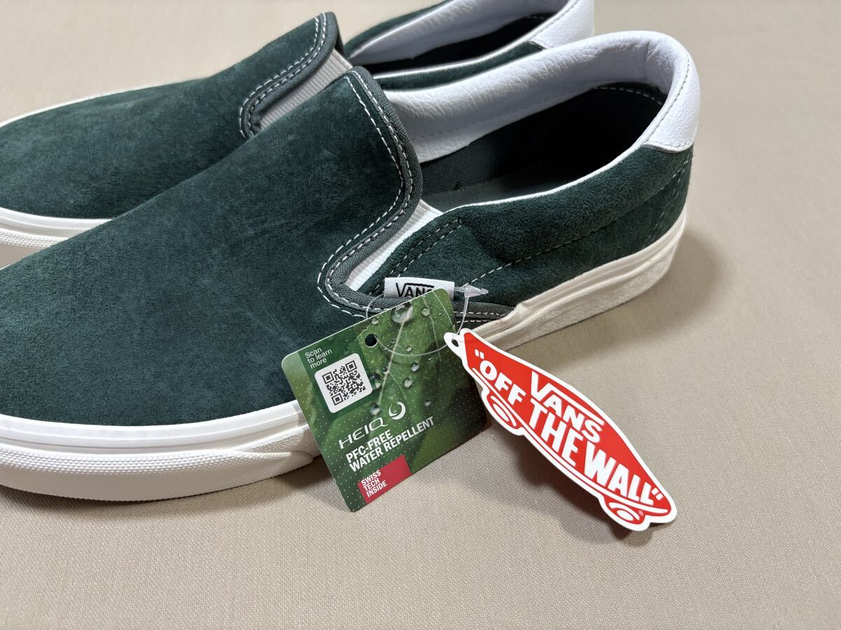 VANS Slip-On 59 замша зеленый US8 Vans туфли без застежки обувь Jean gru зеленый Street скейтборд спортивные туфли мода 