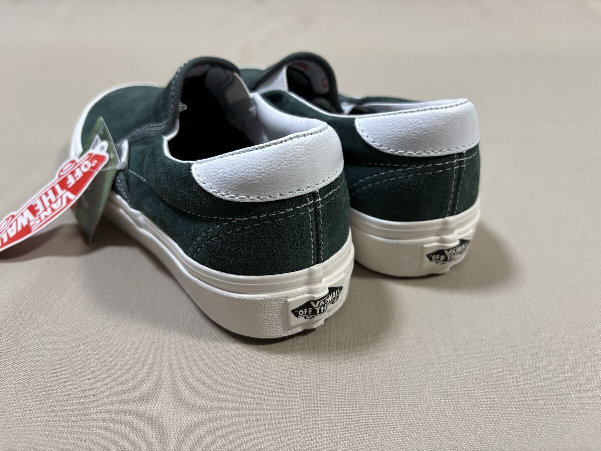 VANS Slip-On 59 замша зеленый US8 Vans туфли без застежки обувь Jean gru зеленый Street скейтборд спортивные туфли мода 