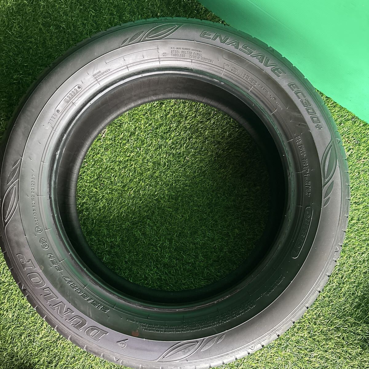 215/60R17 DUNLOP ENASAVE EC300+ 2022年製 2本 送料無料です!_画像8