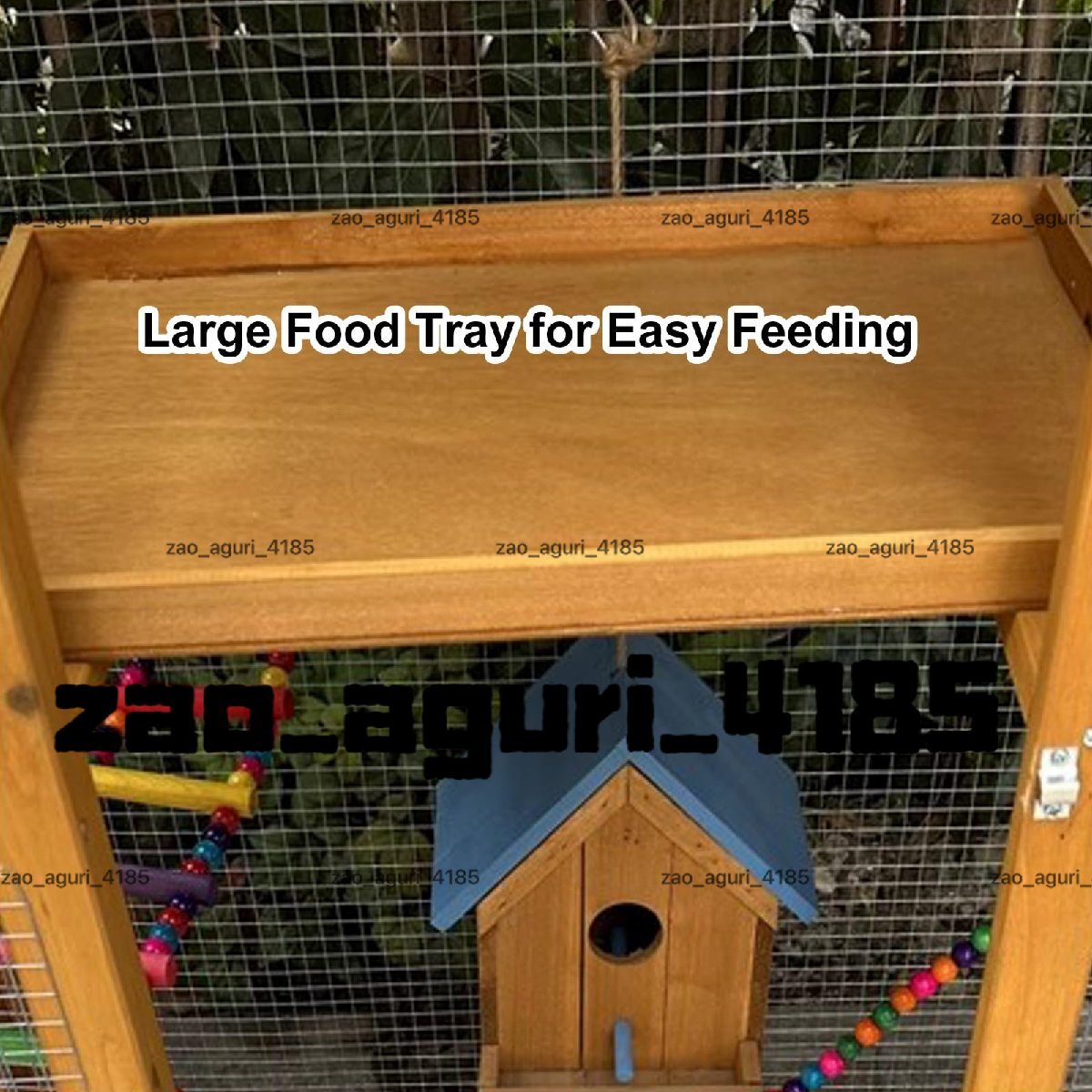  длиннохвостый попугай клетка наружный из дерева клетка для птиц toli корзина se регулирование длиннохвостый попугай клетка птица . большой . способ покрытие удален возможный низ tray немой Uni балка sa