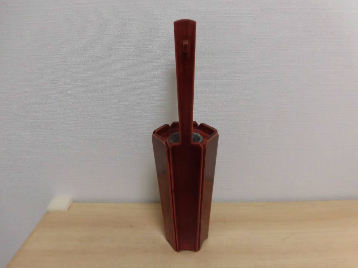 ★中古品　現状品★昭和レトロ　アンティーク★木製　手桶型花瓶　一輪挿し　花瓶　花器　和　和風　素朴★1個_画像2