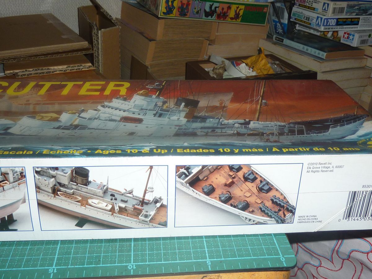1/302　アメリカ沿岸警備隊カッター船 ロジャー・B・トーニー　レベル Revell 　USCG CUTTER　Roger B.Taney_画像4