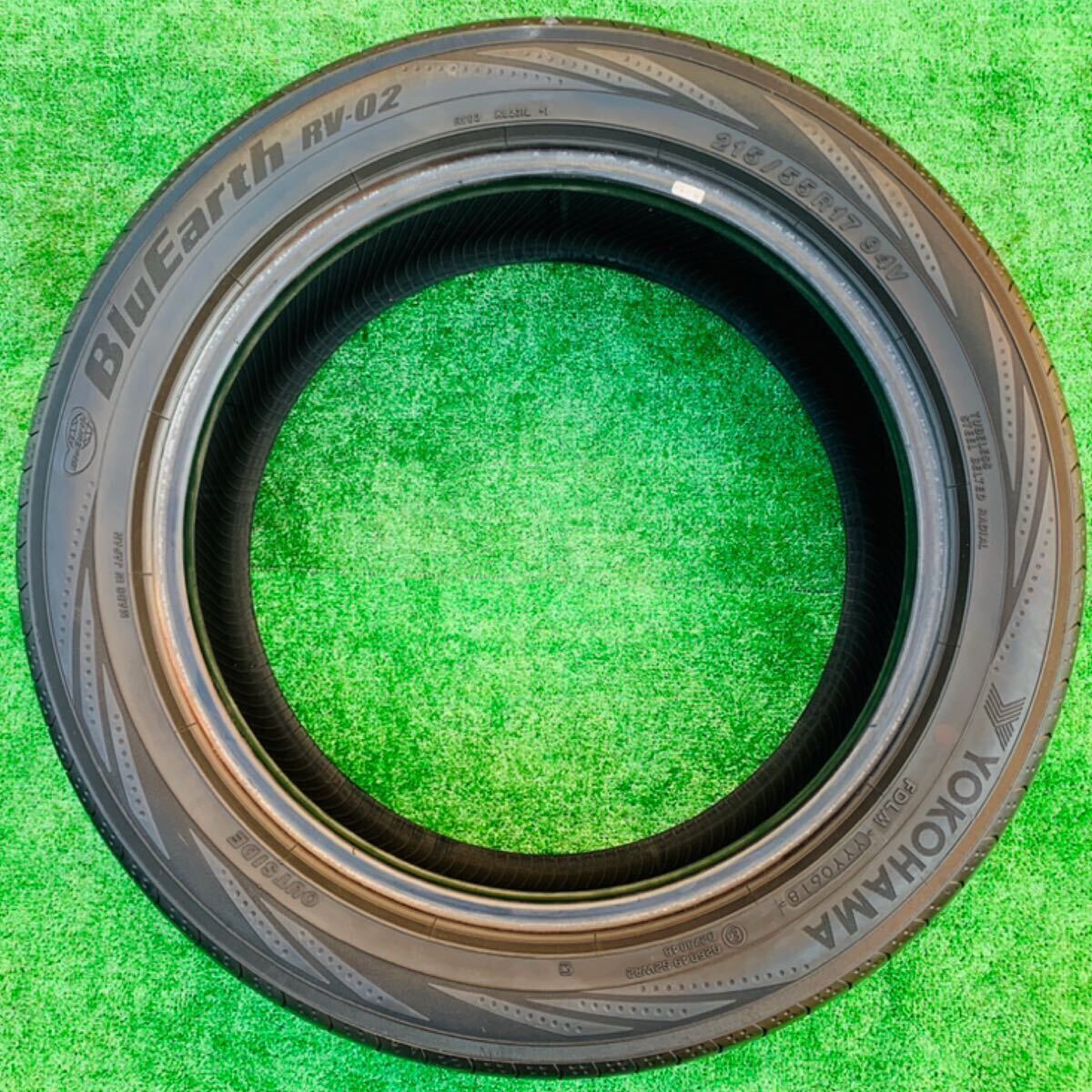 YOKOHAMA◆17インチ◆ 215/55R17◆19年 ラジア ル タイヤ 2本_画像3