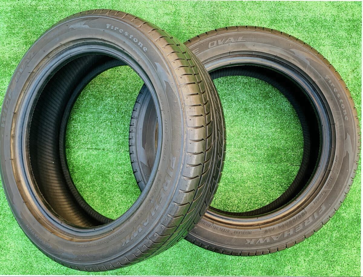 FIRESTONE FIREHAWK◆14インチ◆165/55R14◆15年 ラジア ル タイヤ 2本_画像5