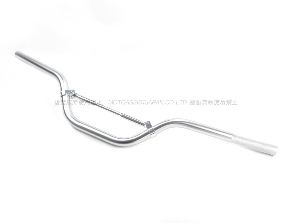 アルミハンドルバー ブレスバー付 高さ 120mm 銀 シルバー /新品 GSX250E GSX400E GSX400F インパルス イナズマ バンバン GSF1200 GSX1400_画像4