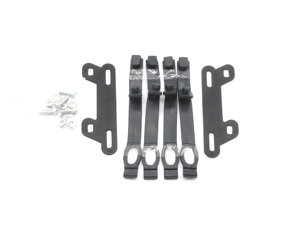 モタード エンデューロ フロントマスク 黒 ブラック ◆ 新品 カウル マスク KSR50 KSR110 KLX125 KLX250 Dトラッカー KDX125 KDX250_画像8