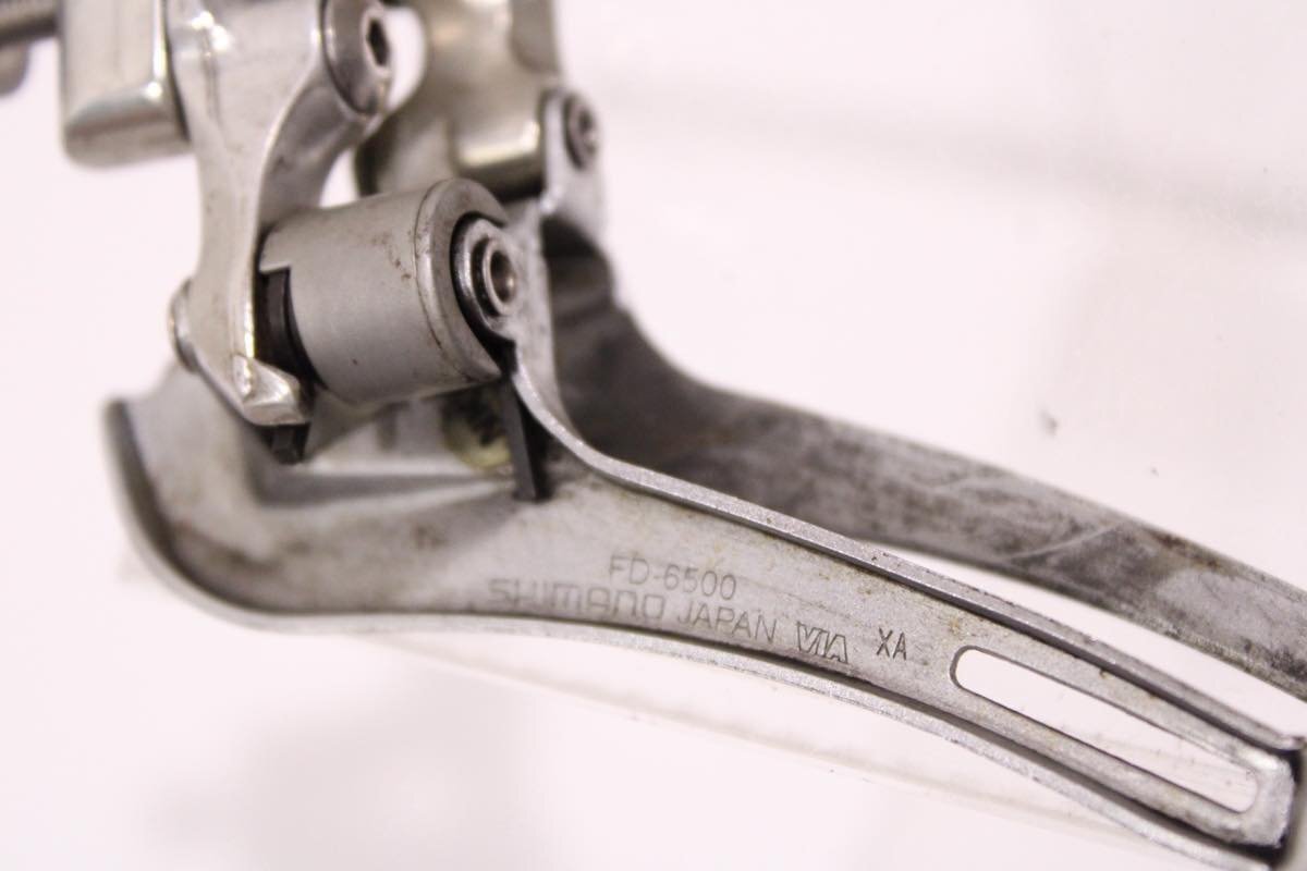 ☆SHIMANO シマノ FD-6500 ULTEGRA 2s フロントディレイラー 直付け