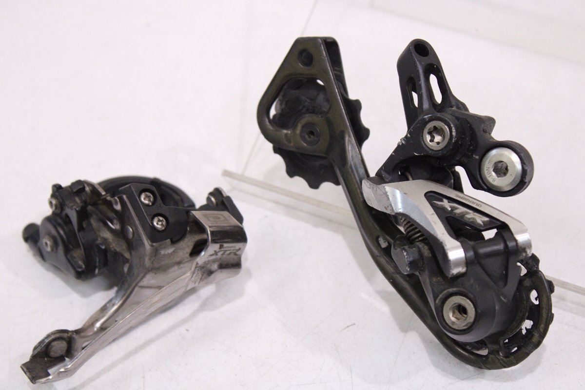 ★SHIMANO シマノ XTR RD-M980 10s リアディレイラー / FD-M980 3s フロントディレイラー セット