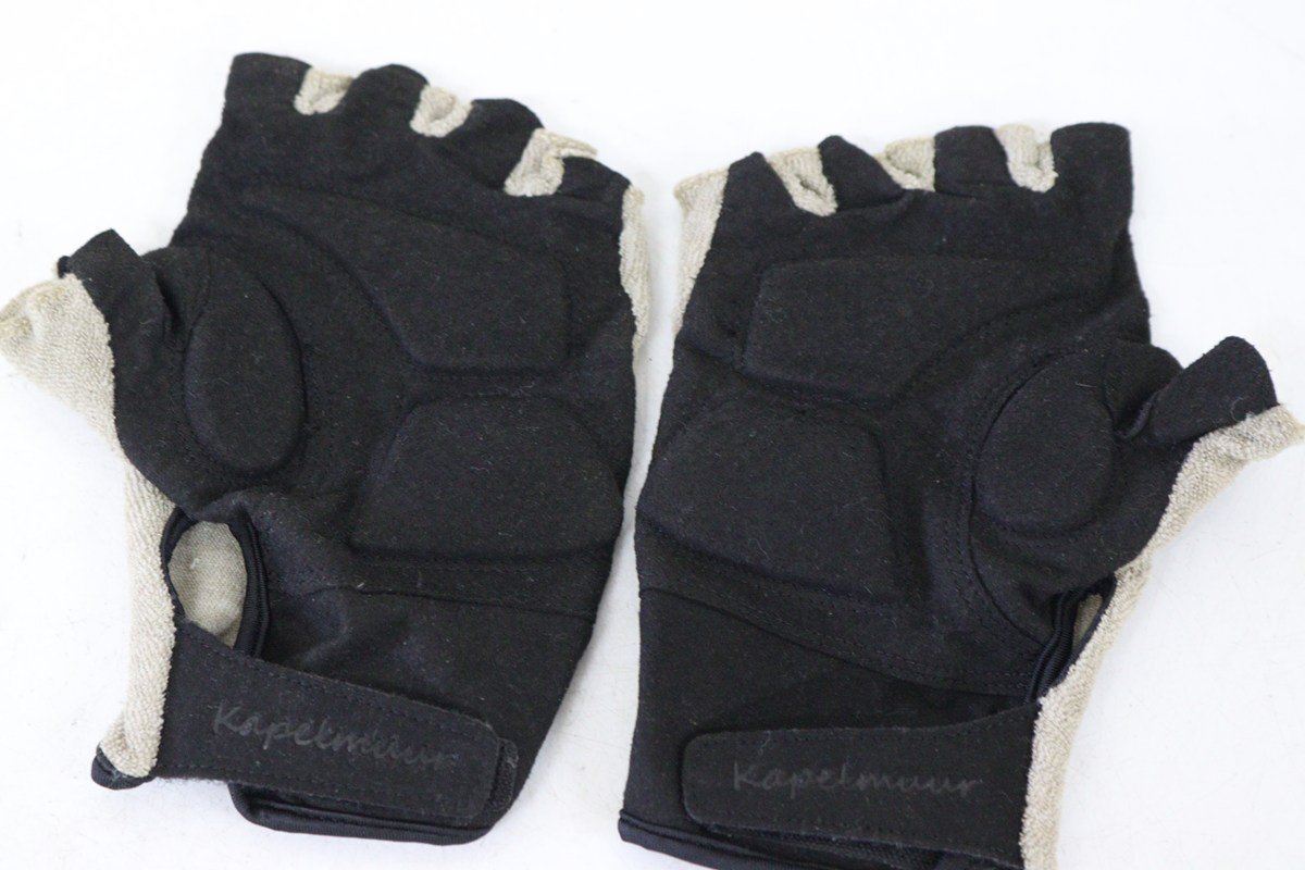 ▽KAPELMUUR カペルミュール ハーフフィンガーグローブ Sサイズ_画像2