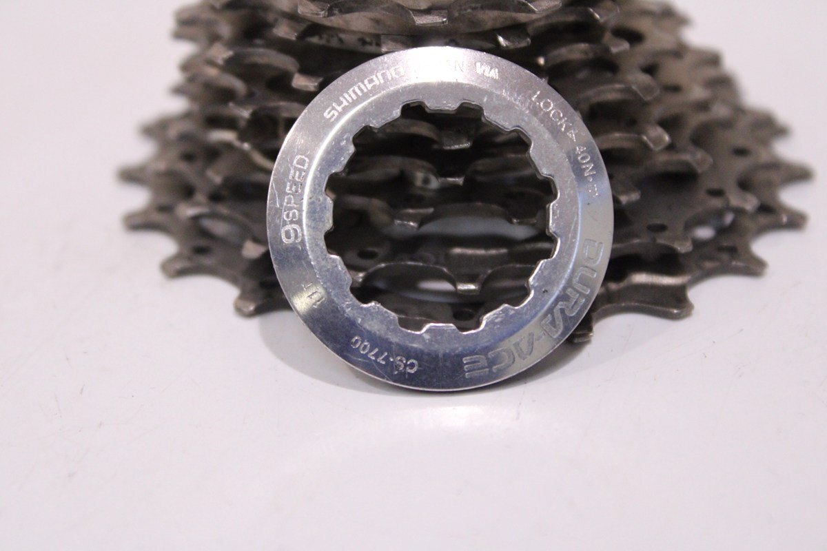 ●SHIMANO シマノ CS-7700 DURA-ACE 9s 11-21T カセットスプロケット