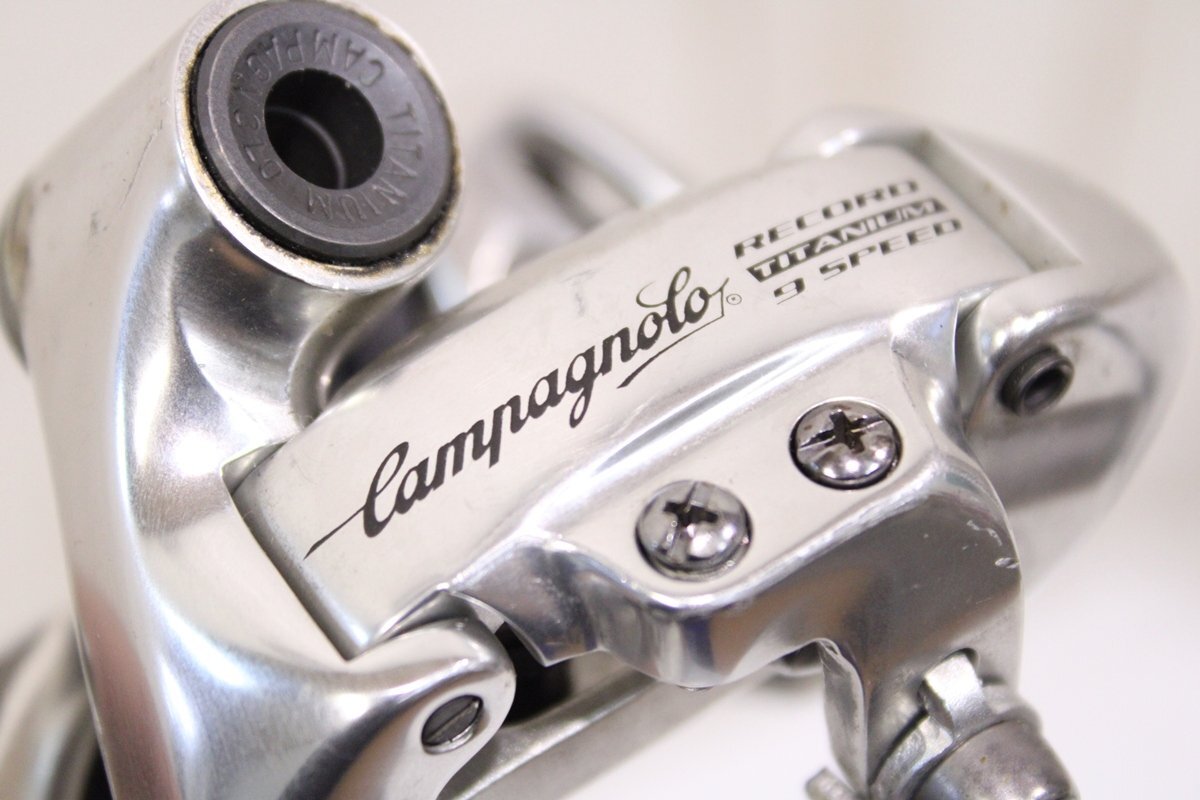 ★Campagnolo カンパニョーロ RECORD TITANIUM 9s リアディレイラー ※難あり