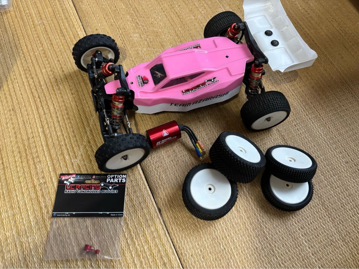 LCレーシング BHC-1 1/14 2WD レーシングバギー メカ付き 中古