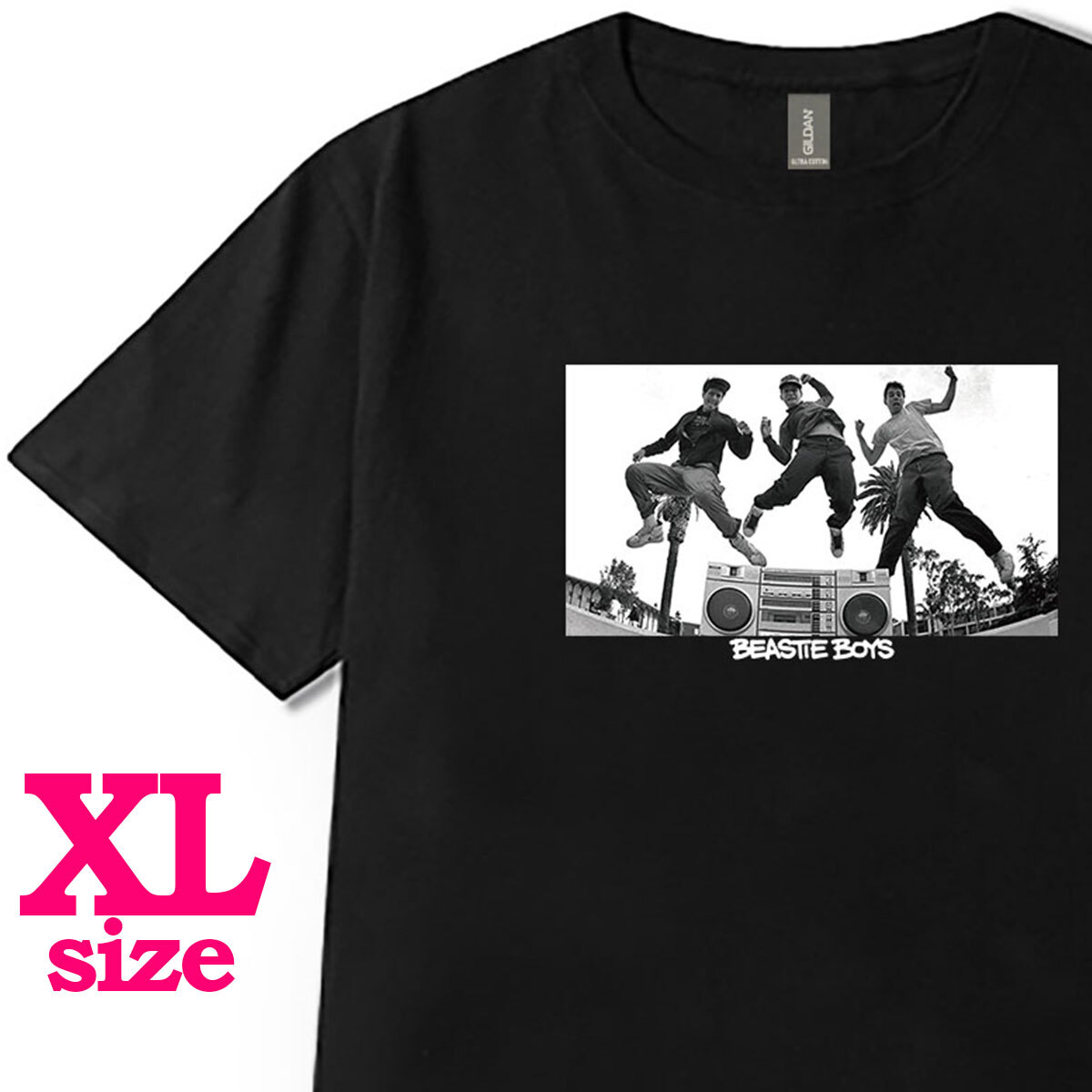 新品未使用!beastie boys Tシャツ 00s ビースティボーイズ ビースティ ボーイズ Beastie Boys モノクロ フォトプリント T