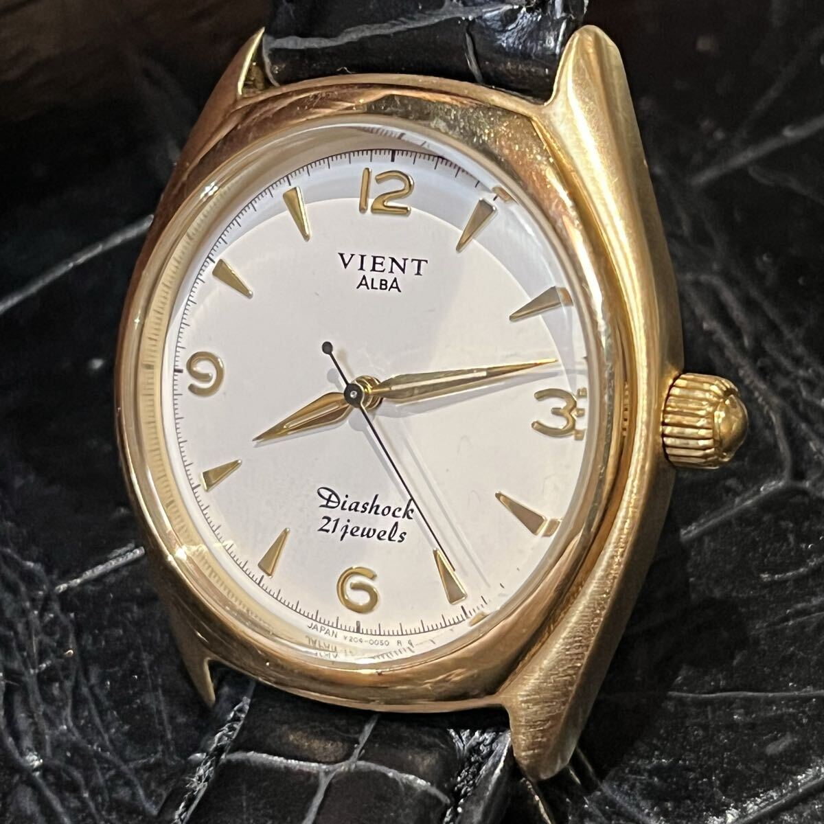 SEIKO ALBA VIENT 21石 Y204-0010 在庫品 稼働品① SEIKO ALBA VIENT 21石 Y204-0010 在庫品 稼働品① - メルカリ