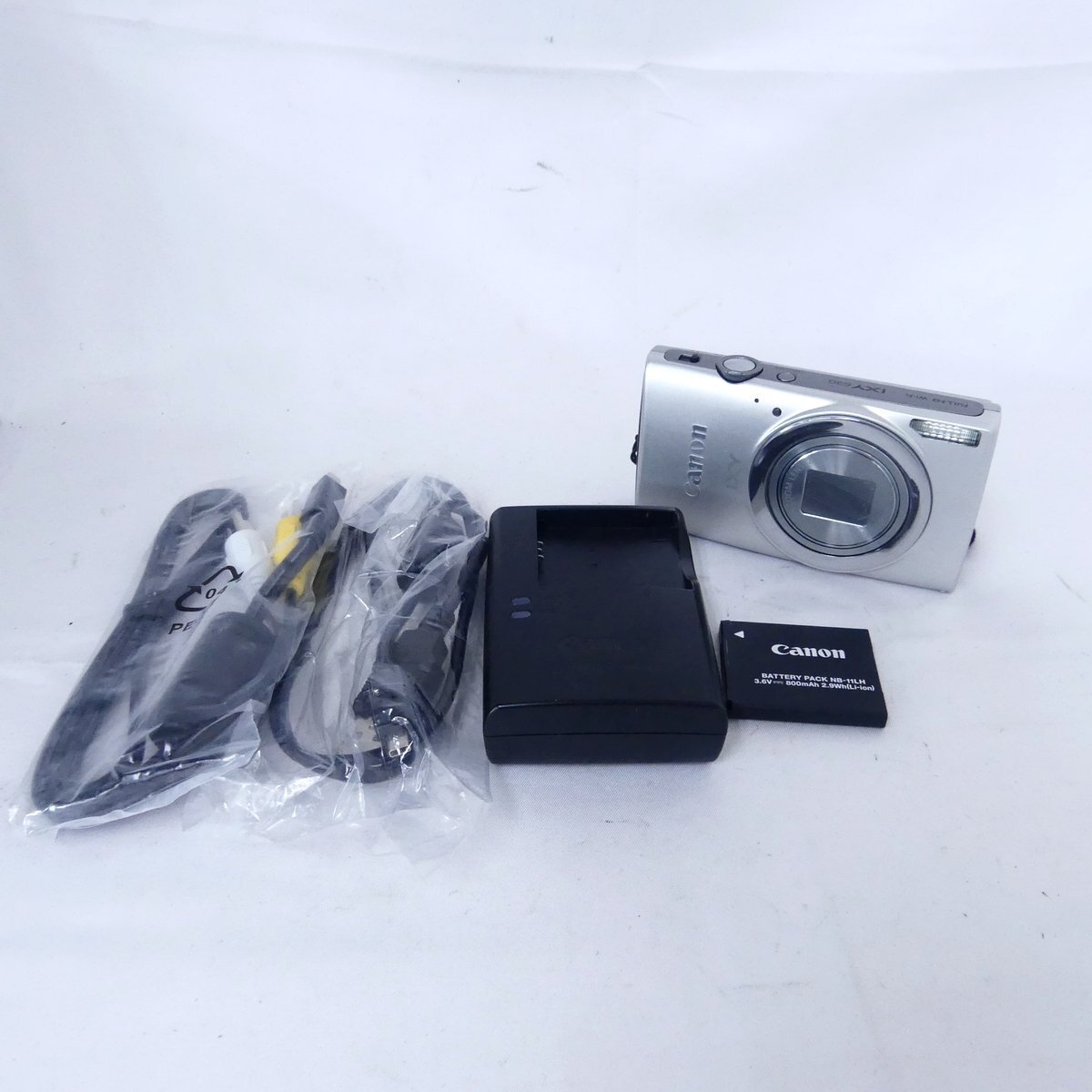 Canon キャノン IXY 630 イクシー PC2052 シルバー デジタルカメラ デジカメ 簡易動作OK USED /2508C