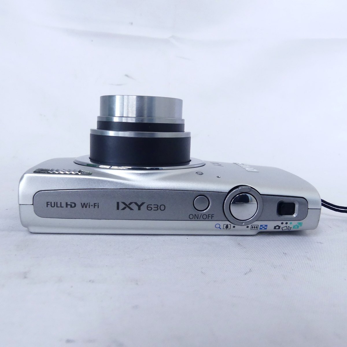 Canon キャノン IXY 630 イクシー PC2052 シルバー デジタルカメラ デジカメ 簡易動作OK USED /2508C