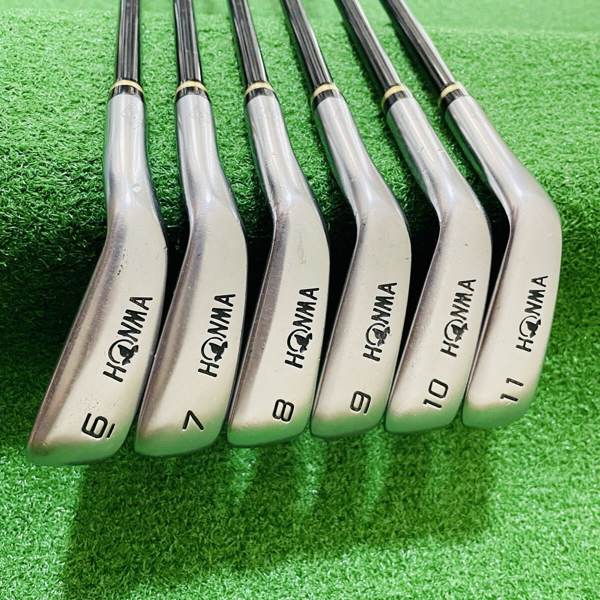 8910 本間ゴルフ ホンマゴルフ ベレス HONMA BERES IS-02 2スター 星2つ ARMRQ6 45 6本セット 右利き フレックスR 6.7.8.9.10.11 