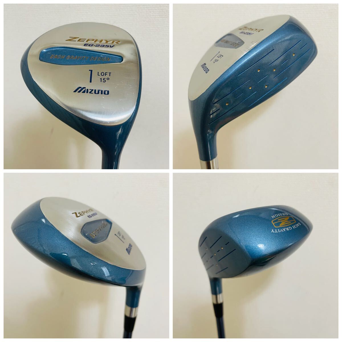 8935 MIZUNO ZEPHYR ミズノ レディース 右利き ゴルフクラブ