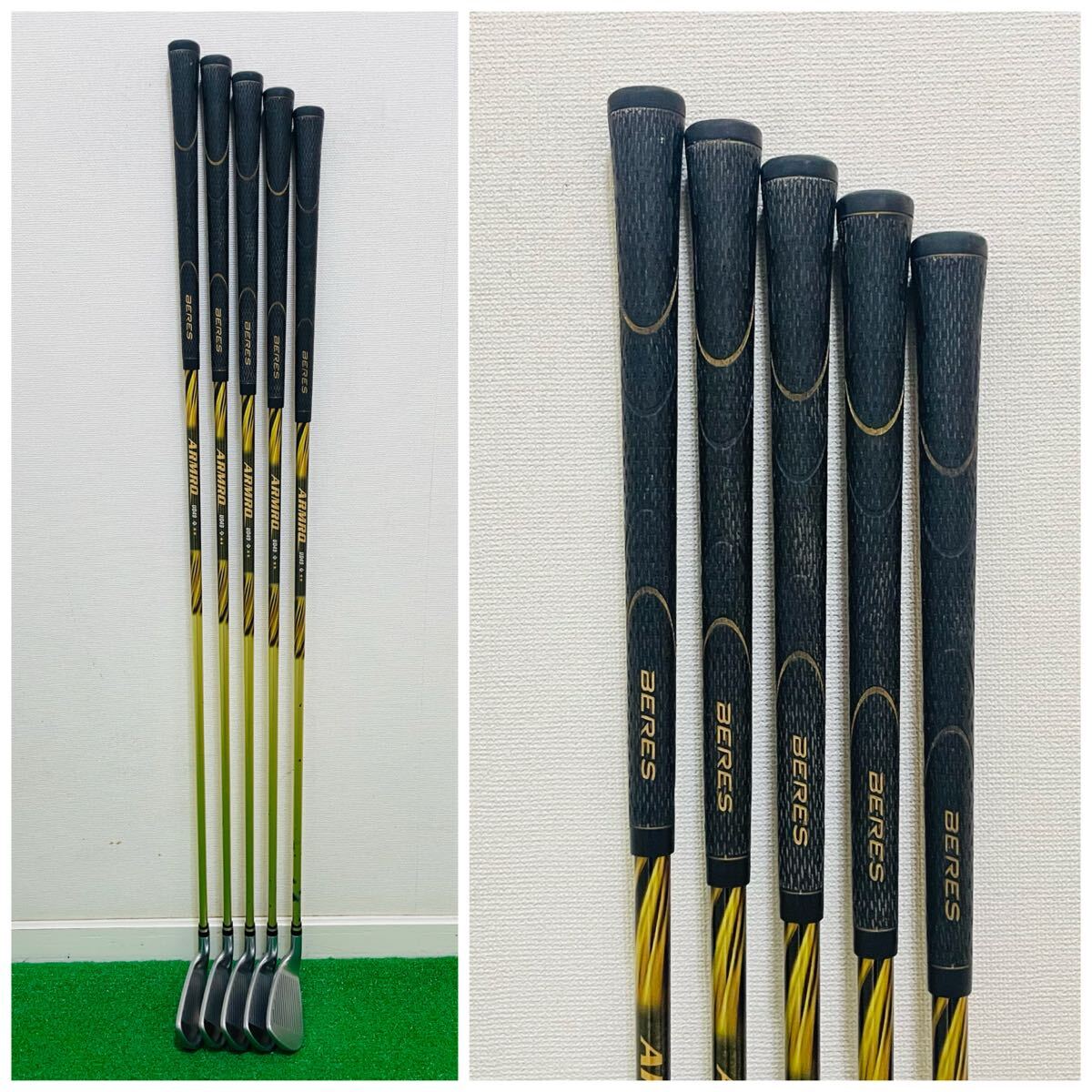 8941 HONMA BERES MG700 2S ホンマゴルフ 本間ゴルフ ベレス ARMRQ UD49 R 6.7.8.9.10 アイアン5本セット メンズ 右利き 送料無料 匿名配送