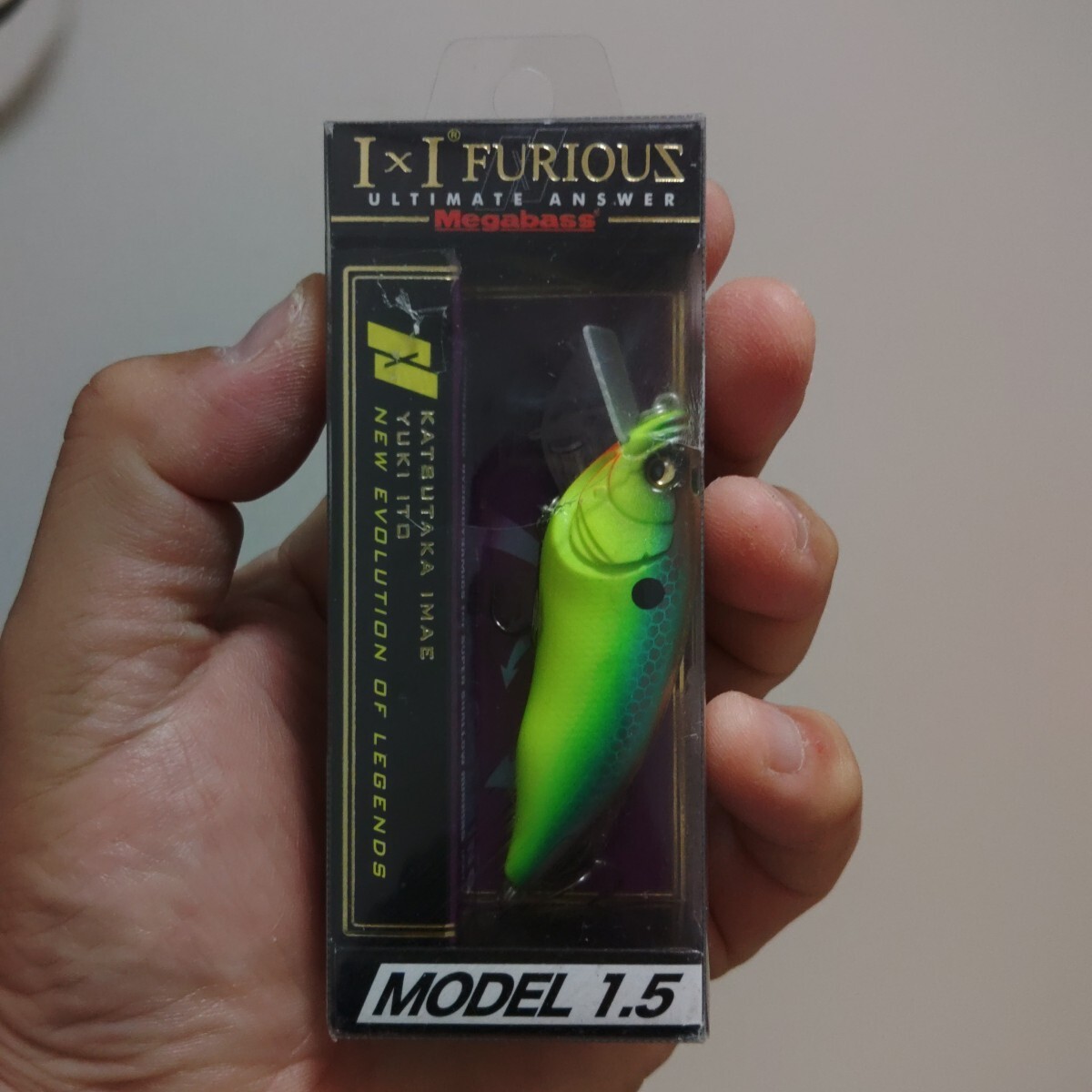 メガバス アイバイアイフューリアス 1.5 Megabass I × I FURIOUS 1.5 イマカツ 今江克隆 メガバス 伊東由樹