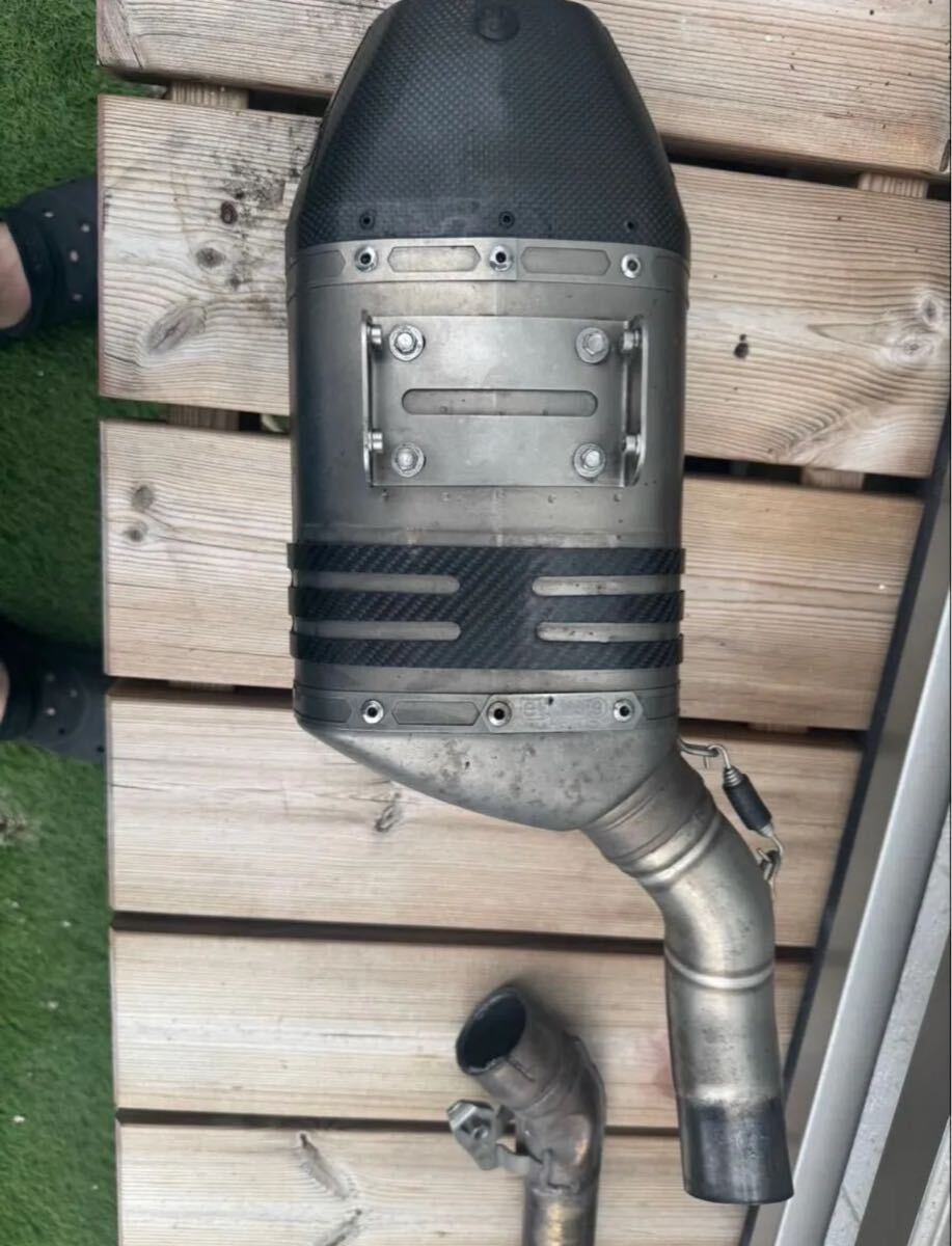 ZX600P適合】AKRAPOVIC アクラポビッチ スリップオンマフラー ZX