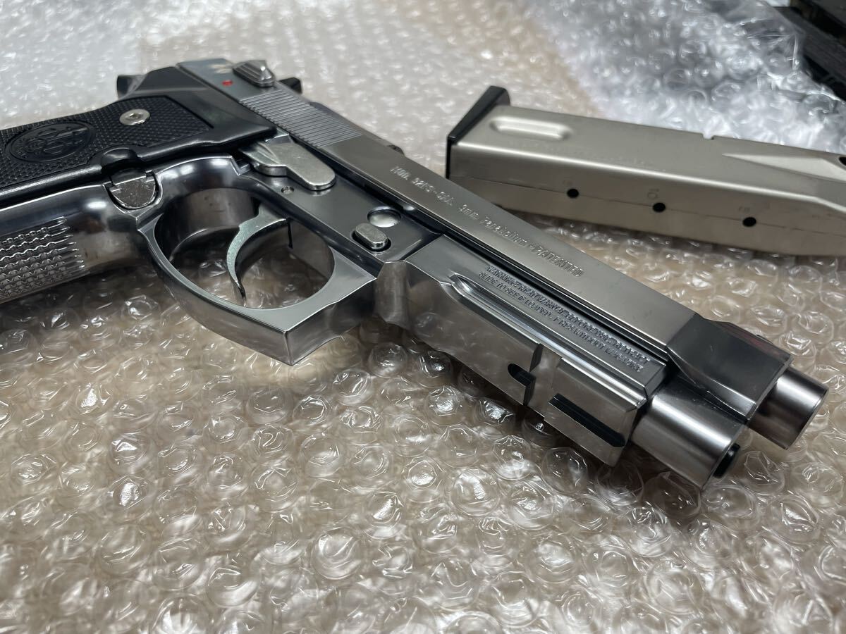 モデルガン m9a1 シルバーモデル マルシン 未発火 ベレッタ m9