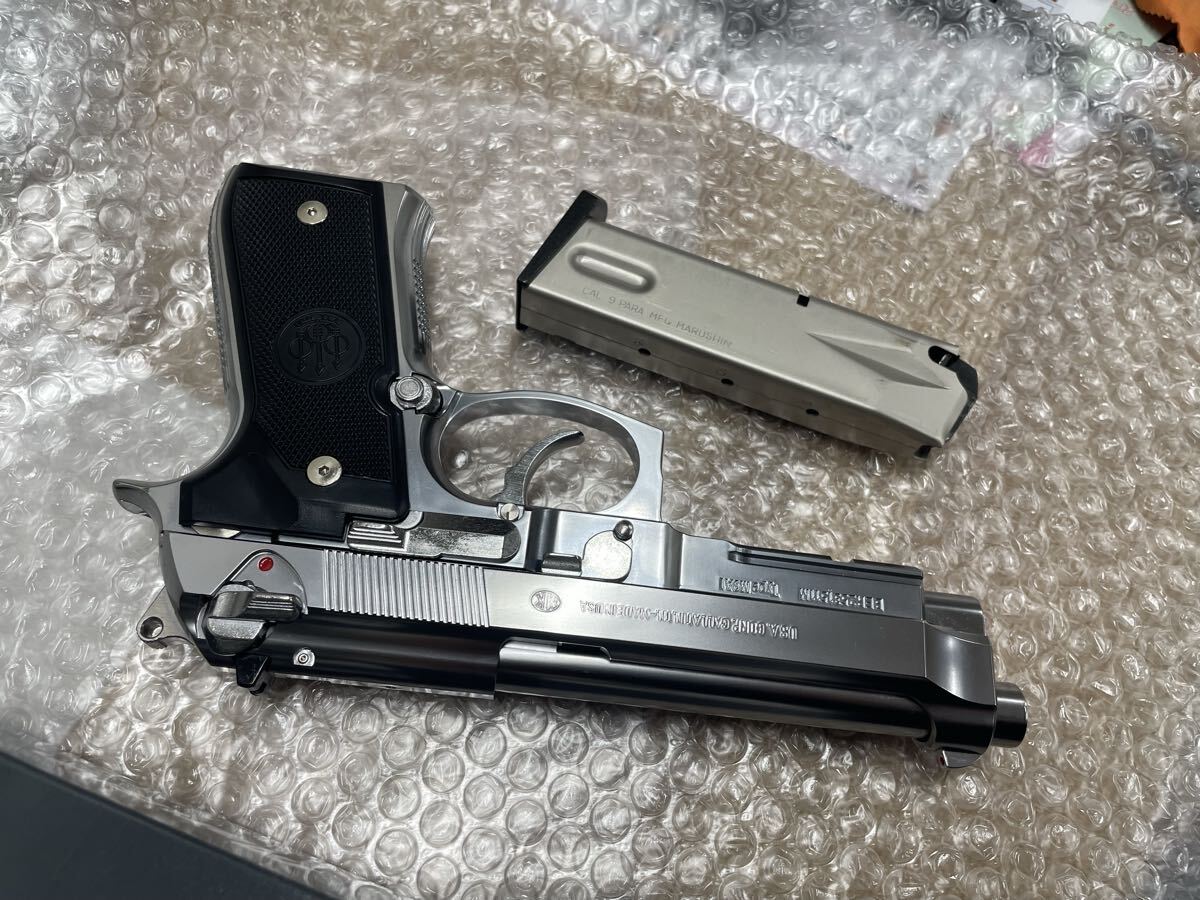 モデルガン m9a1 シルバーモデル マルシン 未発火 ベレッタ m9