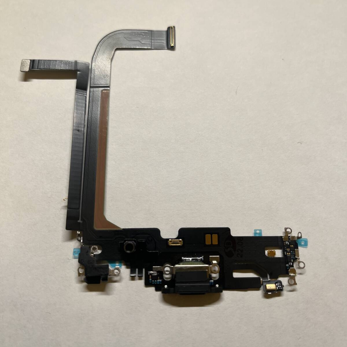 iPhone13 ProMax iPhone 13ProMax ドックコネクタ ライトニング コネクタ 充電 バイブ マイク イヤホン ケーブル 修理 部品_画像1