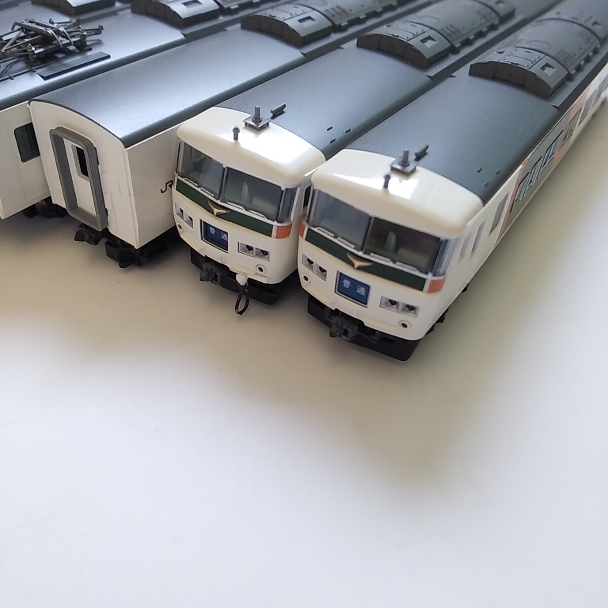 ☆TOMIX☆98398 185-200系踊り子新塗装7両 車両パーツ取付済