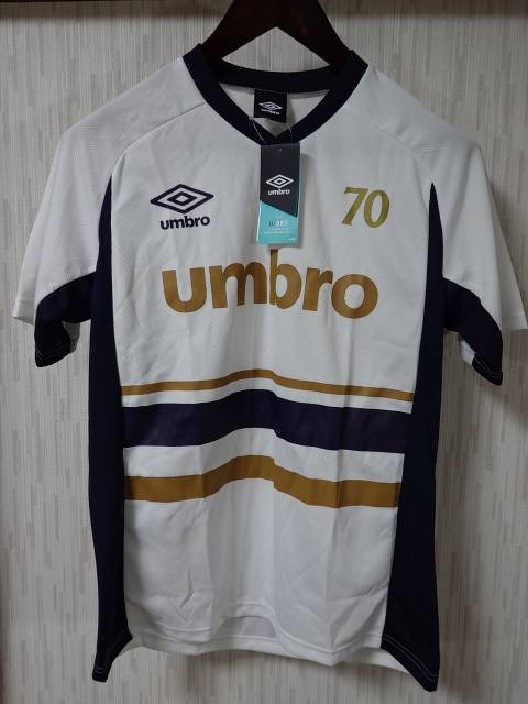 ■0818■UMBRO アンブロ 半袖プラクティスシャツ M 新品 タグ付●_画像1