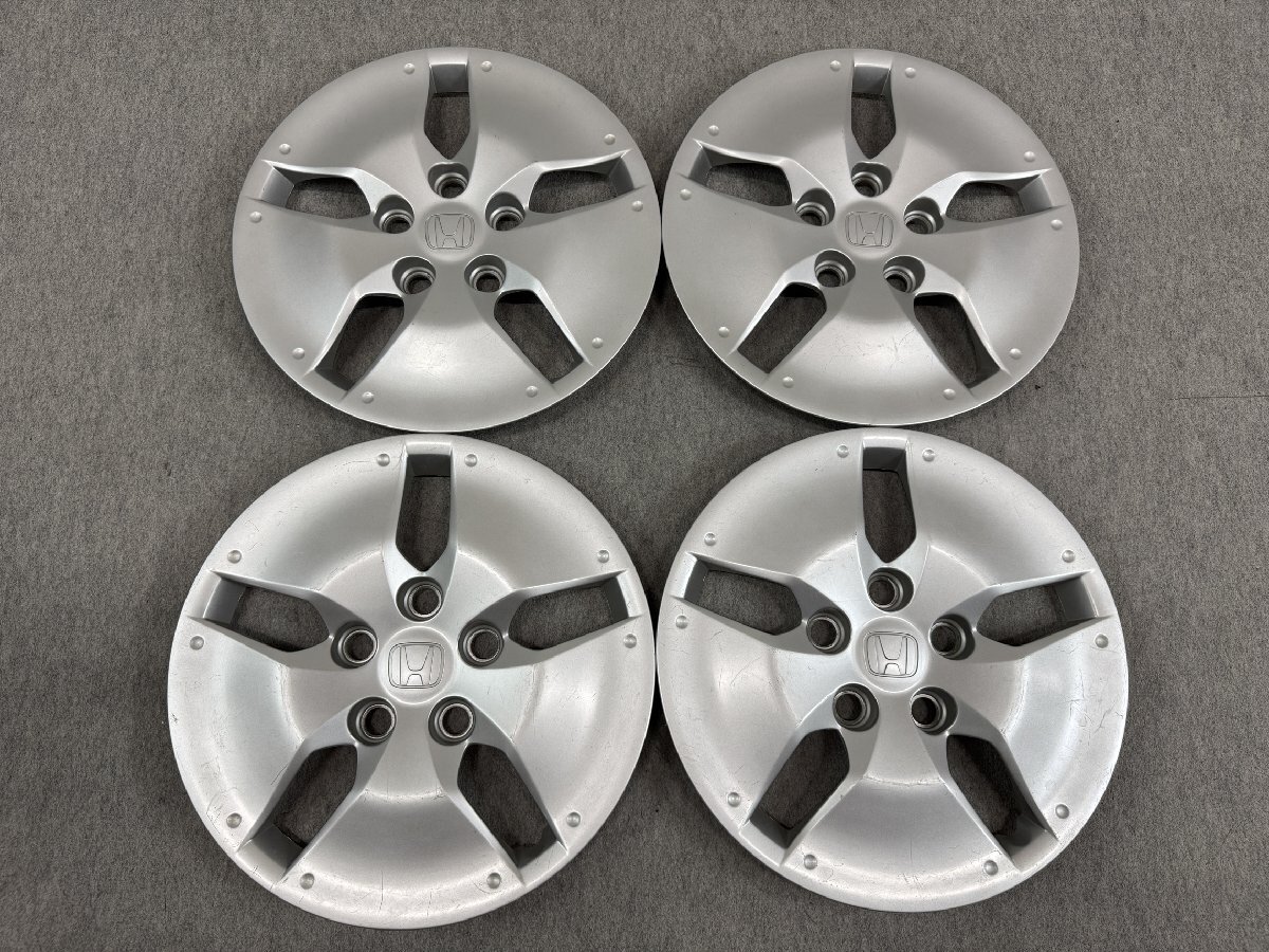 割れ無 ホンダ 純正 15インチ ホイールキャップ カバー 4枚セット 44733-SLJ-000 RG1 ステップワゴン (T4549)