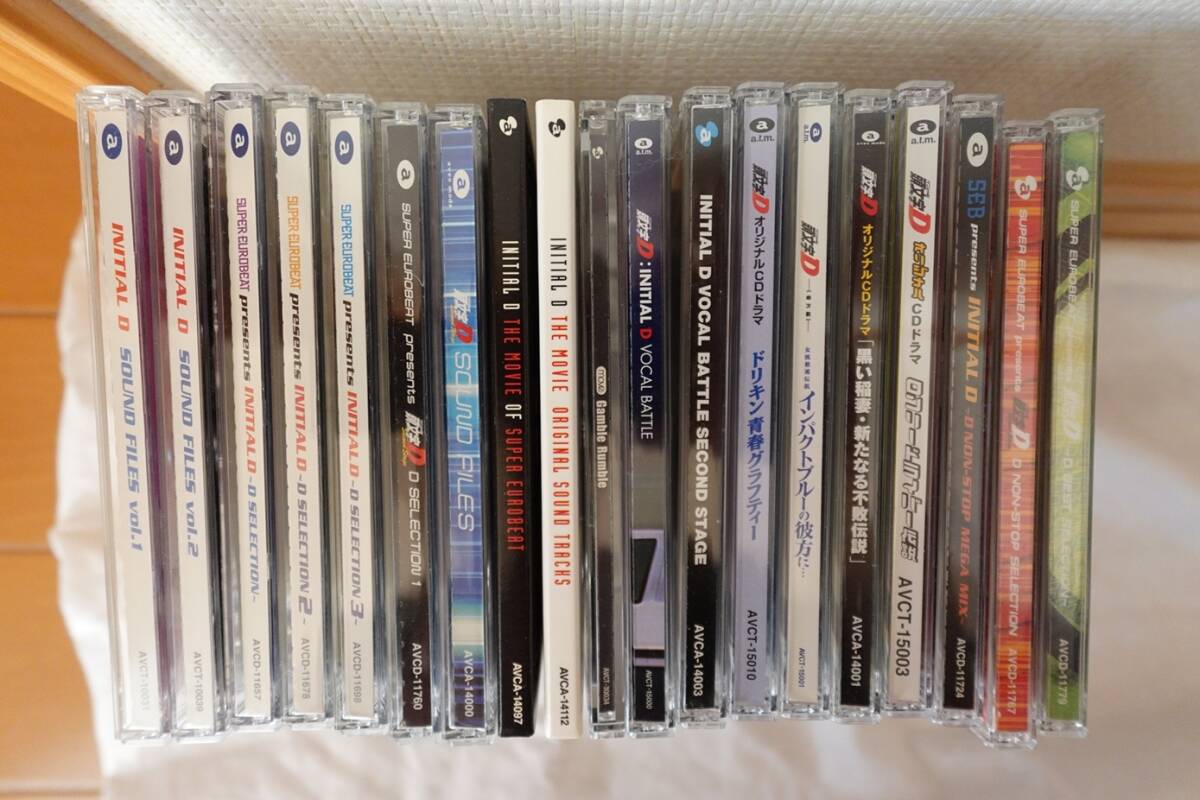 ♪♪どうかDVDメディアを大事に保管される方へ「イニシャルD　サントラCD他」♪ ♪♪どうかDVDメディアを大事に保管される方へ「イニシャルD