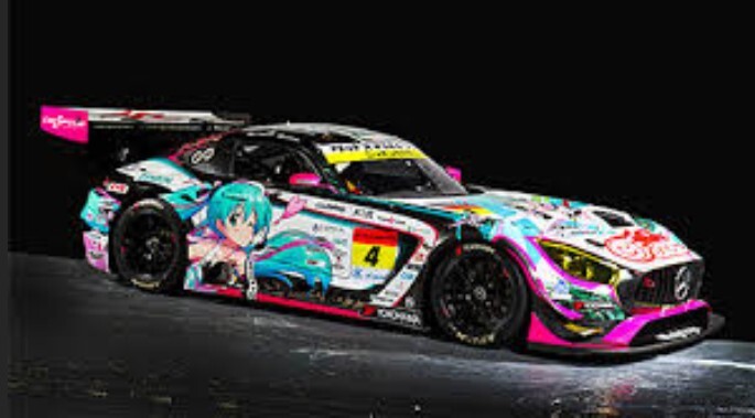 即決 GSR グッドスマイル 初音ミク AMG 2019 SUPER GT Ver. 1/24scale用デカール 送料無料_画像2