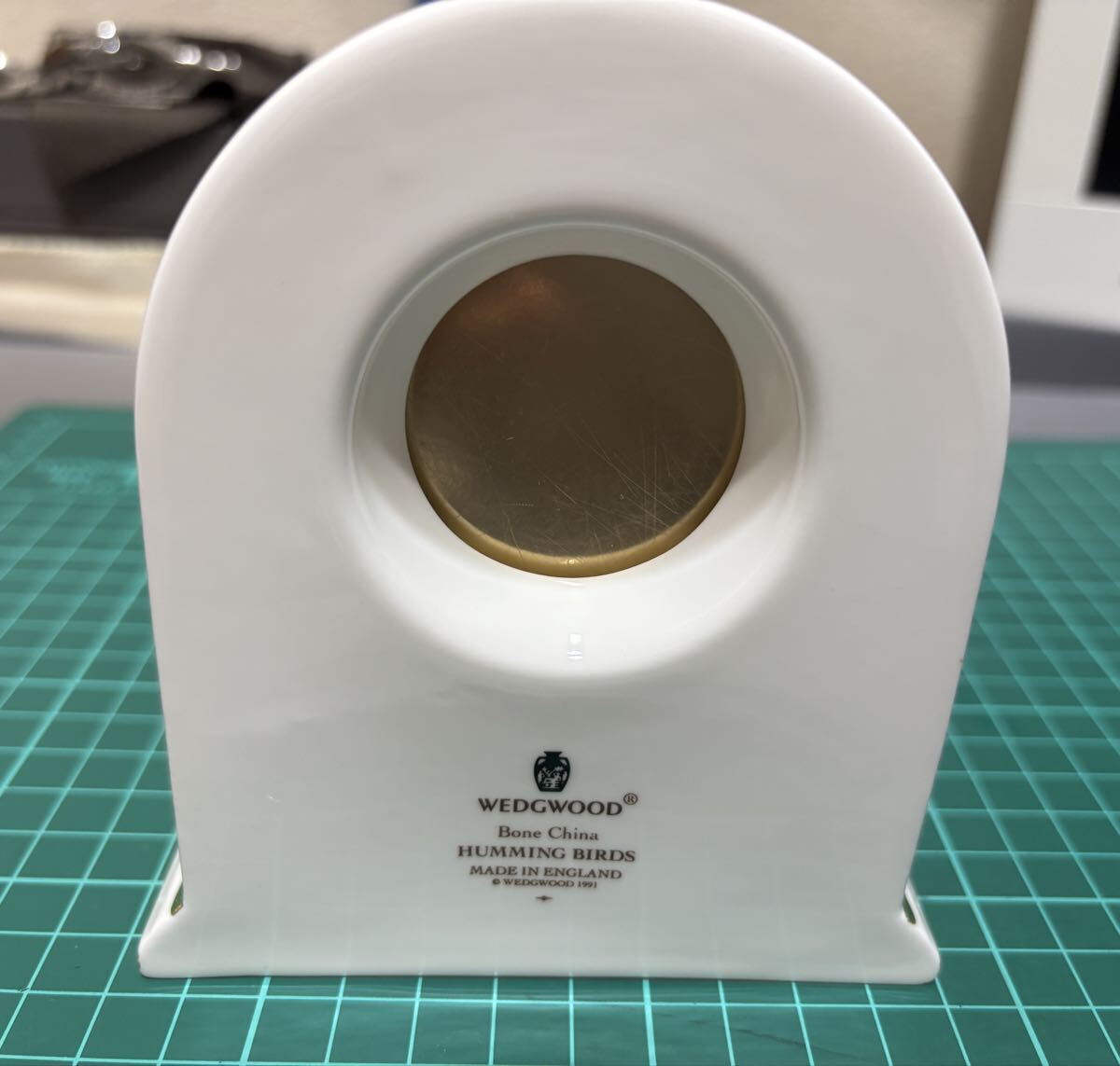 WEDGWOOD ハミングバード　置き時計　動作確認　ウエッジウッド 置時計_画像6
